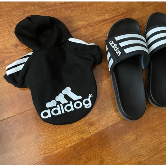 adidas Other - NEW 🐾 adorable doggie sweatshirt hoodie